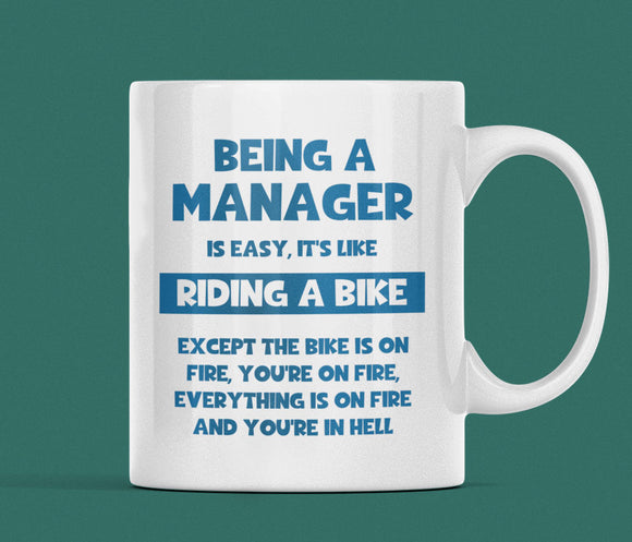 Funny Manager Mug - Work Boss Gift, Secret Santa – Confidently Quirky